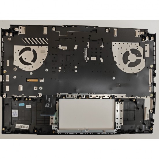 Carcasa superioara cu tastatura palmrest Laptop Gaming, Asus, TUF Gaming A16 FA607N, FA607NUG, FA607NUQ, 90NR0MU3-R31US0, 6070B2233501, FA607NU-3A, iluminata, neagra, layout US