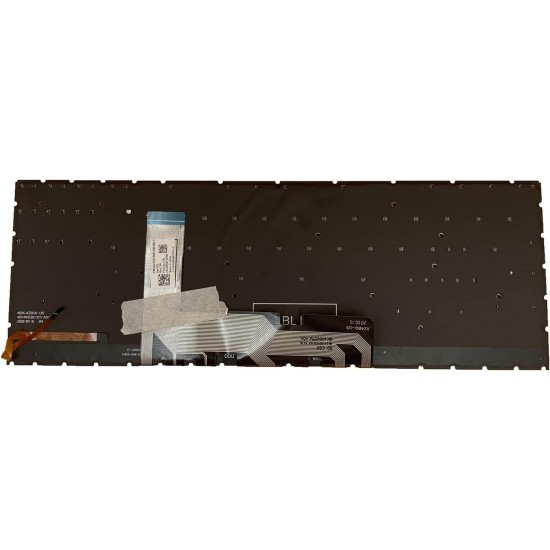 Tastatura Laptop, HP, Omen 16-B, TPN-Q265, iluminata, rosie, layout US