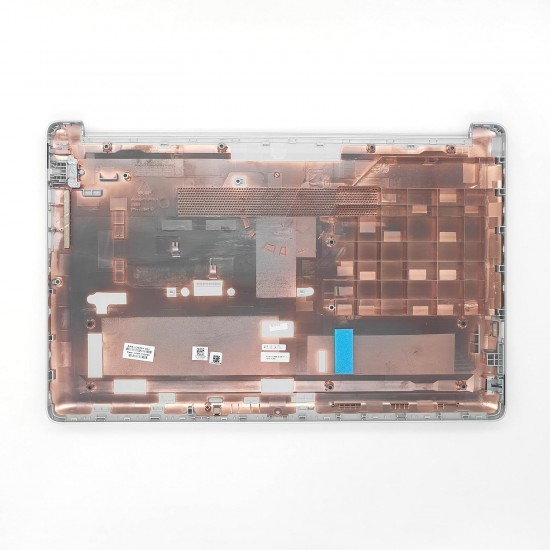 Carcasa inferioara bottom case Laptop, HP, 15Q-DY, L20401-001, AP29M000G00, fara slot cd-rom, argintie