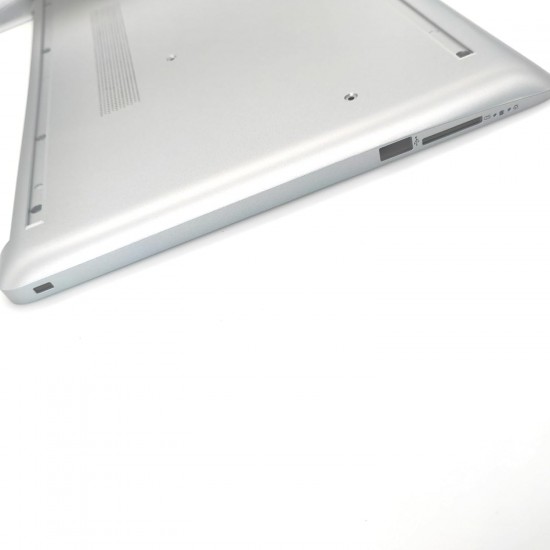 Carcasa inferioara bottom case Laptop, HP, 15Q-DY, L20401-001, AP29M000G00, fara slot cd-rom, argintie