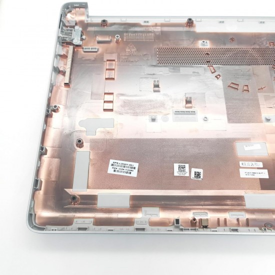 Carcasa inferioara bottom case Laptop, HP, 15Q-DY, L20401-001, AP29M000G00, fara slot cd-rom, argintie