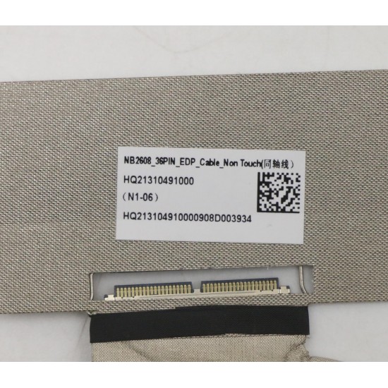 Cablu video LVDS Laptop, Lenovo, Yoga Slim 5C10S30138, 5C10S30178, NB2608 36PIN NON TOUCH, HQ21310595000, HQ21310596000, HQ21310491000, HQ21310492000, 36 pini