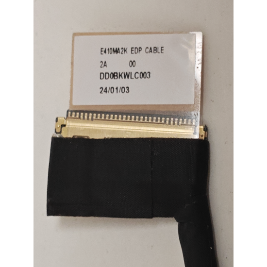 Cablu video LVDS Laptop, Asus, VivoBook 14 L410M, L410MA, 14005-03500200, E410MA 2K EDP Cable, DD0BKWLC002, DD0BKWLC003, 30 pini