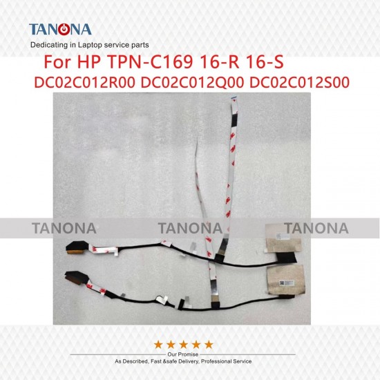Cablu video LVDS Laptop Gaming, HP, Victus 16-S, 16T-S, TPN-C170, N42547-001, DC02C012Q00, JPR68 MB EDP CABLE FHD 30P, FHD, 60Hz, 30 pini