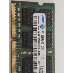Memorie RAM Laptop, Samsung, 8GB, 2Rx8, DDR3, PC3-12800S, 1600MHz, 1.5V, M471B1G73CB0-CK0, CL11, Non-ECC, SODIMM, 204 pini