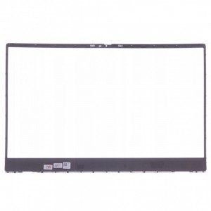 Rama Display Laptop, Dell, Vostro 5501, P102F, P102F001, 5K0P9, 05K0P9, 460.0KU0D.0011, culoare gri inchis cu ornamente balamale gri deschis