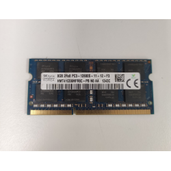 Memorie RAM Laptop, SK hynix, 8GB, 2Rx8, DDR3, PC3-12800S, 1600MHz, 1.5V, HMT41GS6MFR8C-PB, CL11, Non-ECC, SODIMM, 204 pini