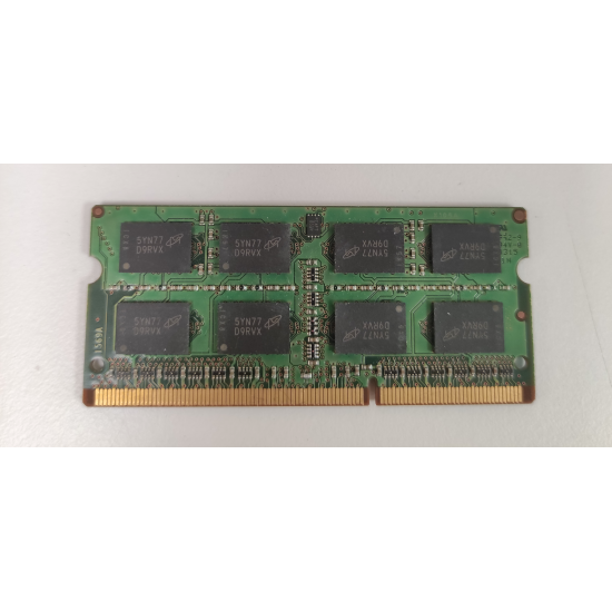 Memorie RAM Laptop, Micron, 8GB, 2Rx8, DDR3L, PC3L-12800S, 1600MHz, 1.35V, MT16KTF1G64HZ-1G6N1, CL11, Non-ECC, SODIMM, 204 pini