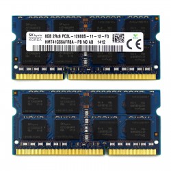 Memorie RAM Laptop, SK hynix, 8GB, 2Rx8, DDR3L, PC3L-12800S, 1600MHz, 1.35V, HMT41GS6AFR8A-PB, CL11, Non-ECC, SODIMM, 204 pini