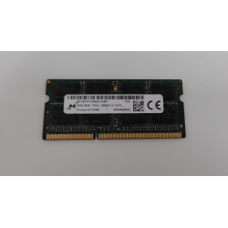 Memorie RAM Laptop, Micron, 8GB, 2Rx8, DDR3L, PC3L-12800S, 1600MHz, 1.35V, MT16KTF1G64HZ-1G6P1, CL11, Non-ECC, SODIMM, 204 pin