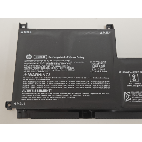 Baterie Laptop, HP, Envy 14-EB, HSTNN-IB9R, M07392-005, M08254-1C1, SC04XL, 15.4V, 63Wh, bulk