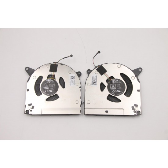 Set coolere Laptop Gaming, Lenovo, Legion S7-15ACH6 Type 82K8, 5F10S13971, DFSCL12E16486L-FNR5, DC28000GJF0, DFS2400121P0T-FNR6, DC28000GKF1, 12V, 1A