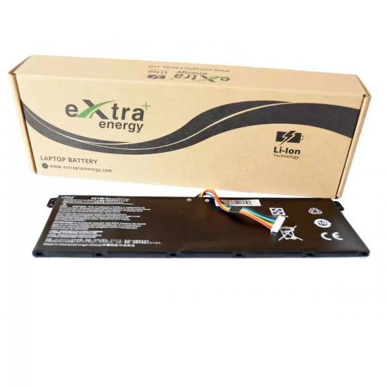 Baterie compatibila Laptop, Acer, Aspire 3 A311-31, 3ICP5/57/80, AC14B18J, 11.4V, 3600mAh, 41Wh