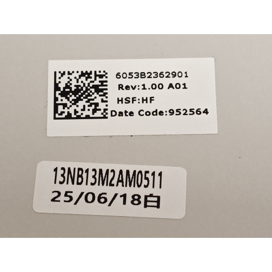 Capac Display Laptop, Asus, Zenbook S16 UM5606W, UM5606WA, 13NB13M2AM0511, 6053B2362901, Scandinavian White