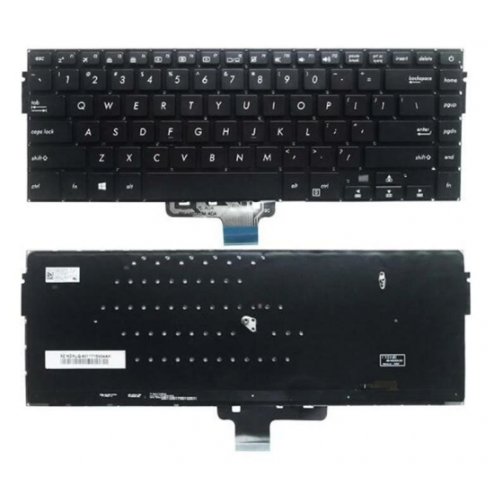 Tastatura Laptop, Asus, VivoBook 15 A510Q, A510QA, iluminata, neagra, layout US