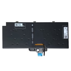 Tastatura Laptop, Dell, Latitude 13 7320, P133G, P133G001, iluminata, neagra, layout US