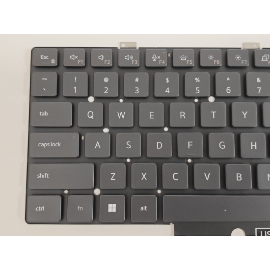 Tastatura Laptop, Dell, Latitude 13 7320, P133G, P133G001, iluminata, neagra, layout US