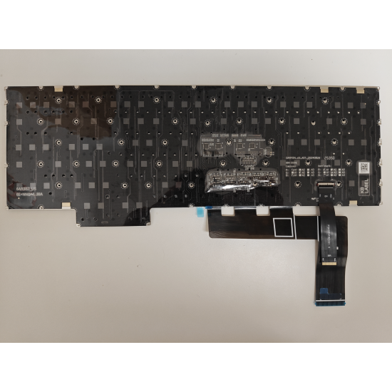 Tastatura Laptop, Lenovo, Legion 5 15IRX10 Type 83LY, iluminata, RGB Per Key, 24 pini, neagra, layout US