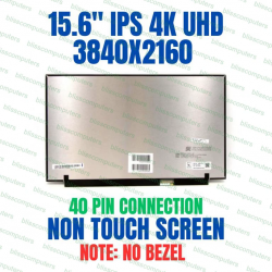 Display Laptop, MSI, Prestige 15 A10SC-046XRO, A10SC-083, A10SC-010US, MS-16S3, LQ156D1JW42, LQ156D1JW42A, 15.6 inch, 3840x2160, UHD, 4K, 350mm latime, 60Hz, 40 pini