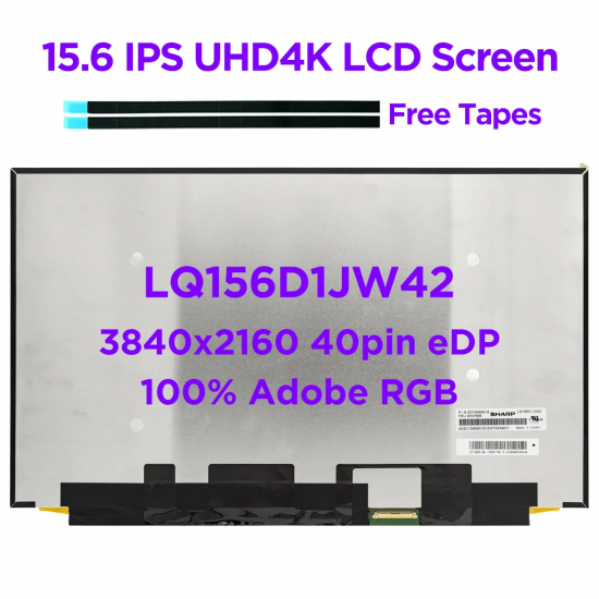 Display Laptop, MSI, Prestige 15 A10SC-046XRO, A10SC-083, A10SC-010US, MS-16S3, LQ156D1JW42, LQ156D1JW42A, 15.6 inch, 3840x2160, UHD, 4K, 350mm latime, 60Hz, 40 pini