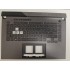 Carcasa superioara cu tastatura palmrest Laptop Gaming, Asus, G513QM-1F, 90NR0572-R32UK0, 6070B1886032, iluminata, RGB 4 Zone, layout UK