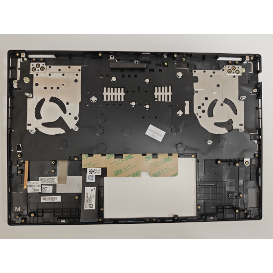 Carcasa superioara cu tastatura palmrest Laptop Gaming, HP, Omen 16-N, 16Z-N, TPN-Q265, N14062-001, iluminata, 4 pini, neagra, layout US