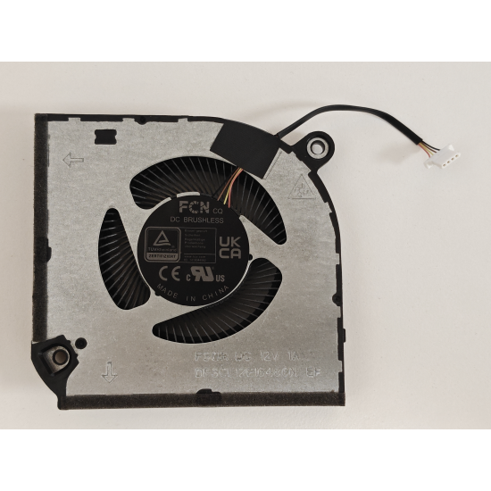 Cooler placa video Laptop Gaming, Acer, Nitro V15 ANV15-52, 23.QNAN7.002, DFSCL12E16486N-FSWR, FCNDQ5DC77F032, 12V, 1A, CPU