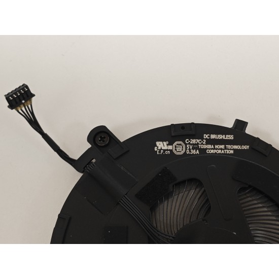 Cooler Laptop, Lenovo, ThinkPad E14 Gen 6 Type 21M7, 21M8, 5F10Z58267, 5F10Z58268, C-287C-2, DC28000LQT0, BAPD0806R5HY013, DC28000LQV0, 5V, 0.36A