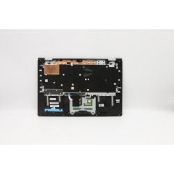 Carcasa superioara cu tastatura palmrest Laptop, Lenovo, Yoga 510-14IKB Type 80VB, 5CB0L66122, AM1JE000120, 2FA1JE000D00, iluminata, neagra, layout US