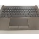 Carcasa superioara cu tastatura palmrest Laptop, 14-DF, L24817-001, 6070B1306601, iluminata, neagra, layout US