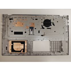 Carcasa superioara cu tastatura palmrest Laptop, Asus, VivoBook 17 M712D, M712DA, M712DAM, M712DK, M712F, M712FA, M712J, M712JA, M712U, M712UA, 90NB0PI1-R32UK0, 13N1-7GA0111, 90PC27130100G7, X712DA-8S, iluminata, argintie, layout UK
