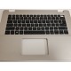 Carcasa superioara cu tastatura palmrest Laptop, Dell, Vostro 14 3405, P132G, P132G002, 2W3WV, 02W3WV, 59HNG, 059HNG, FA2XB0007A0-1, iluminata, argintie, layout US