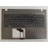 Carcasa superioara cu tastatura palmrest Laptop, Acer, Aspire E5-522, E5-522G, 6B.MVRN7.028, EAZRT00201A, EAZRT002A1M, TFQ4CZRTTATN, FBZRT001010, gri, layout US
