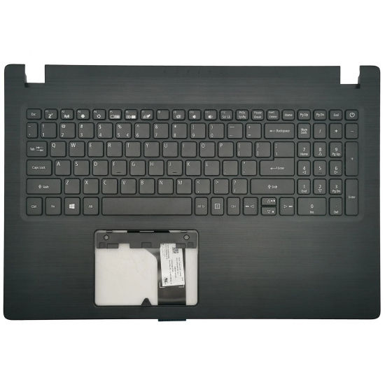 Carcasa superioara cu tastatura palmrest Laptop, Acer, Aspire 3 A315-31, 6B.GVWN7.028, EAZAJ00201A, 1KAJZZR006J, FBZAJ003010, neagra, layout US