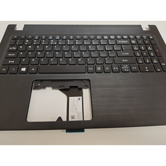 Carcasa superioara cu tastatura palmrest Laptop, Acer, Aspire 3 A315-31, 6B.GVWN7.028, EAZAJ00201A, 1KAJZZR006J, FBZAJ003010, neagra, layout US