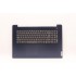 Carcasa superioara cu tastatura palmrest Laptop, Lenovo, IdeaPad 3-17ALC6 Type 82KV, 5CB1B96541, AP21N000540, AM21N000500, Abbys Blue, layout UK