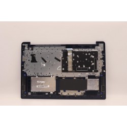 Carcasa superioara cu tastatura palmrest Laptop, Lenovo, IdeaPad 3-17ITL6 Type 82H9, 5CB1B96541, AP21N000540, AM21N000500, Abbys Blue, layout UK