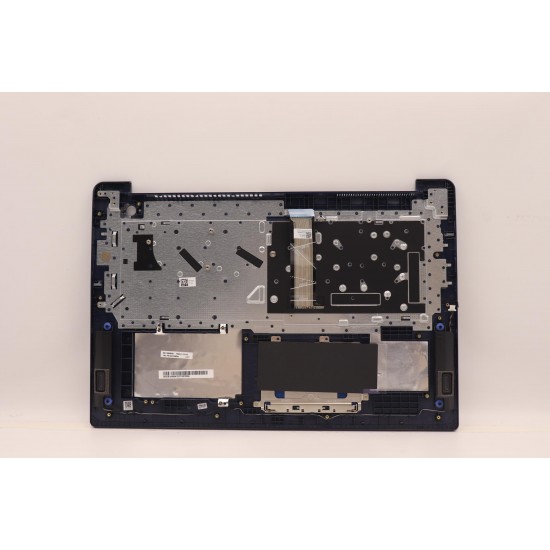 Carcasa superioara cu tastatura palmrest Laptop, Lenovo, IdeaPad 3-17ALC6 Type 82KV, 5CB1B96541, AP21N000540, AM21N000500, Abbys Blue, layout UK