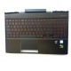 Carcasa superioara cu tastatura palmrest Laptop Gaming, HP, L32775-001, L32775-B31, L32775-271, L24369-001, L24369-B31, L24369-271, L55704-001, L55704-B31, L55704-271, L33165-001, L33165-B31, L33165-271, iluminata, rosie, 4 pini, layout US