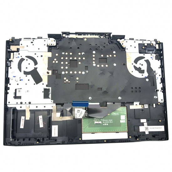 Carcasa superioara cu tastatura palmrest Laptop Gaming, HP, L32775-001, L32775-B31, L32775-271, L24369-001, L24369-B31, L24369-271, L55704-001, L55704-B31, L55704-271, L33165-001, L33165-B31, L33165-271, iluminata, rosie, 4 pini, layout US
