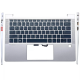 Carcasa superioara cu tastatura palmrest Laptop, HP, ProBook 630 G8, M24295-001, GDI4BX8PTATP00, FTCN93HD3ZR, iluminata, argintie, layout US