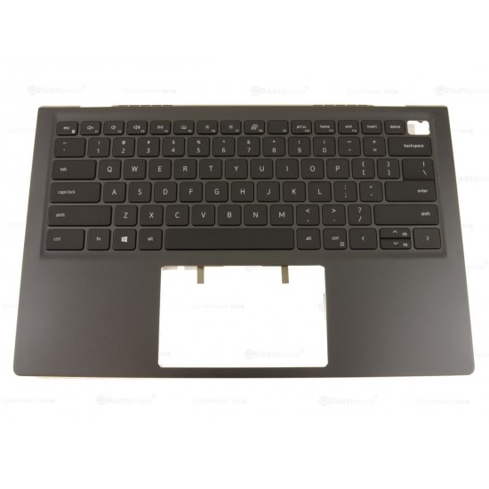 Carcasa superioara cu tastatura palmrest Laptop, Dell, Vostro 5410, P143G, P143G001, 7XR80, 07XR80, 7CX64, 07CX64, 46HG9, 046HG9, 460.0N603.0014, iluminata, neagra, layout US