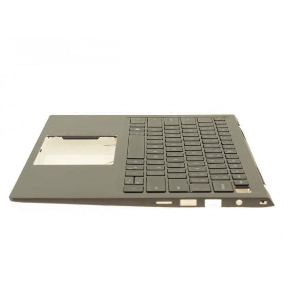 Carcasa superioara cu tastatura palmrest Laptop, Dell, Vostro 5410, P143G, P143G001, 7XR80, 07XR80, 7CX64, 07CX64, 46HG9, 046HG9, 460.0N603.0014, iluminata, neagra, layout US