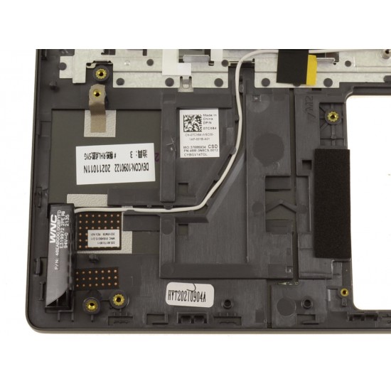 Carcasa superioara cu tastatura palmrest Laptop, Dell, Vostro 5410, P143G, P143G001, 7XR80, 07XR80, 7CX64, 07CX64, 46HG9, 046HG9, 460.0N603.0014, iluminata, neagra, layout US