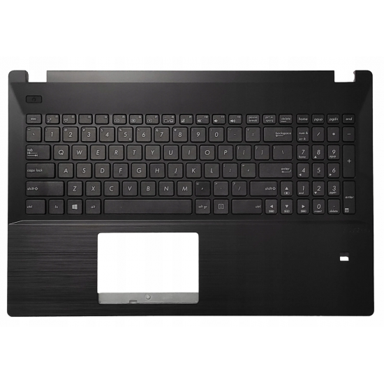 Carcasa superioara cu tastatura palmrest Laptop, Asus, Pro P2540F, P2540FA, P2540FB, P2540FAC, 90NX0241-R31UI2, 13NX01N1AP0111, 13N1-4EA0411, PY21122000827, neagra, layout US