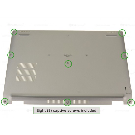 Carcasa inferioara bottom case Laptop, Dell, Latitude 5430, P137G, P137G005, D8RFY, 0D8RFY, AP3IT000301, gri deschis
