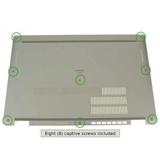 Carcasa inferioara bottom case Laptop, Dell, Latitude 5330, P139G, P139G002, 08RX4, 008RX4, 934040851349, gri