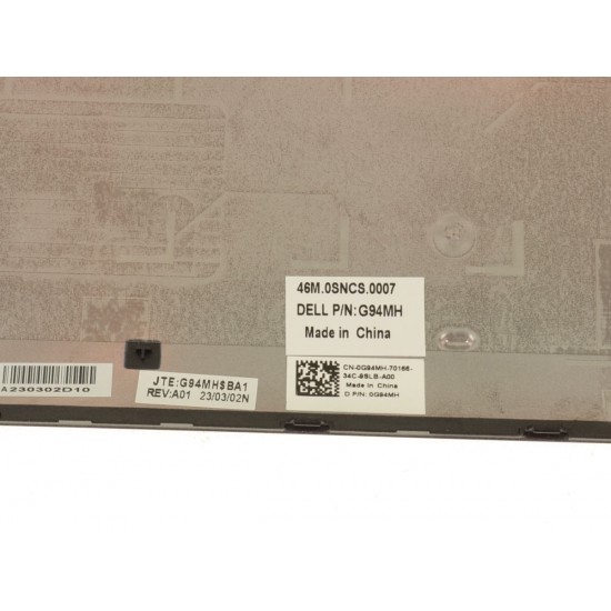 Carcasa inferioara bottom case Laptop, Dell, Latitude 5540, P127F, P127F001, 0G94MH, 0G94MH, 46M.0SNCS.0007, UMA, gri