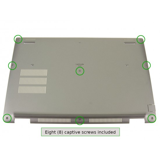 Carcasa inferioara bottom case Laptop, Dell, Latitude 5540, P127F, P127F001, 0G94MH, 0G94MH, 46M.0SNCS.0007, UMA, gri