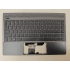 Carcasa superioara cu tastatura palmrest Laptop, HP, Pavilion 13-AN, TPN-Q214, L54619-001, L54619-B31, L54619-N271, 54G7DTATPD, iluminata, albastra, layout US